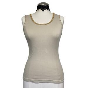 VTG Guess Brand Beaded Tank Top
